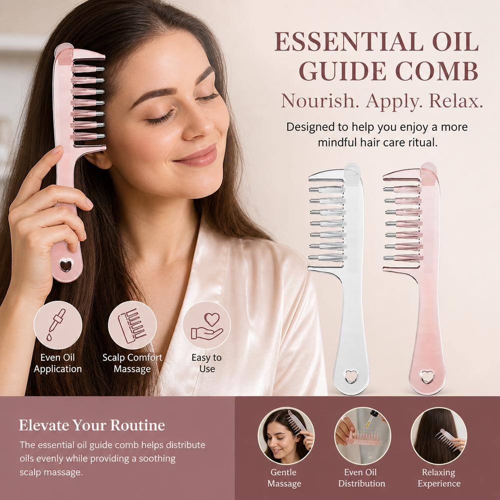 Mess Free Scalp Oil Applicator